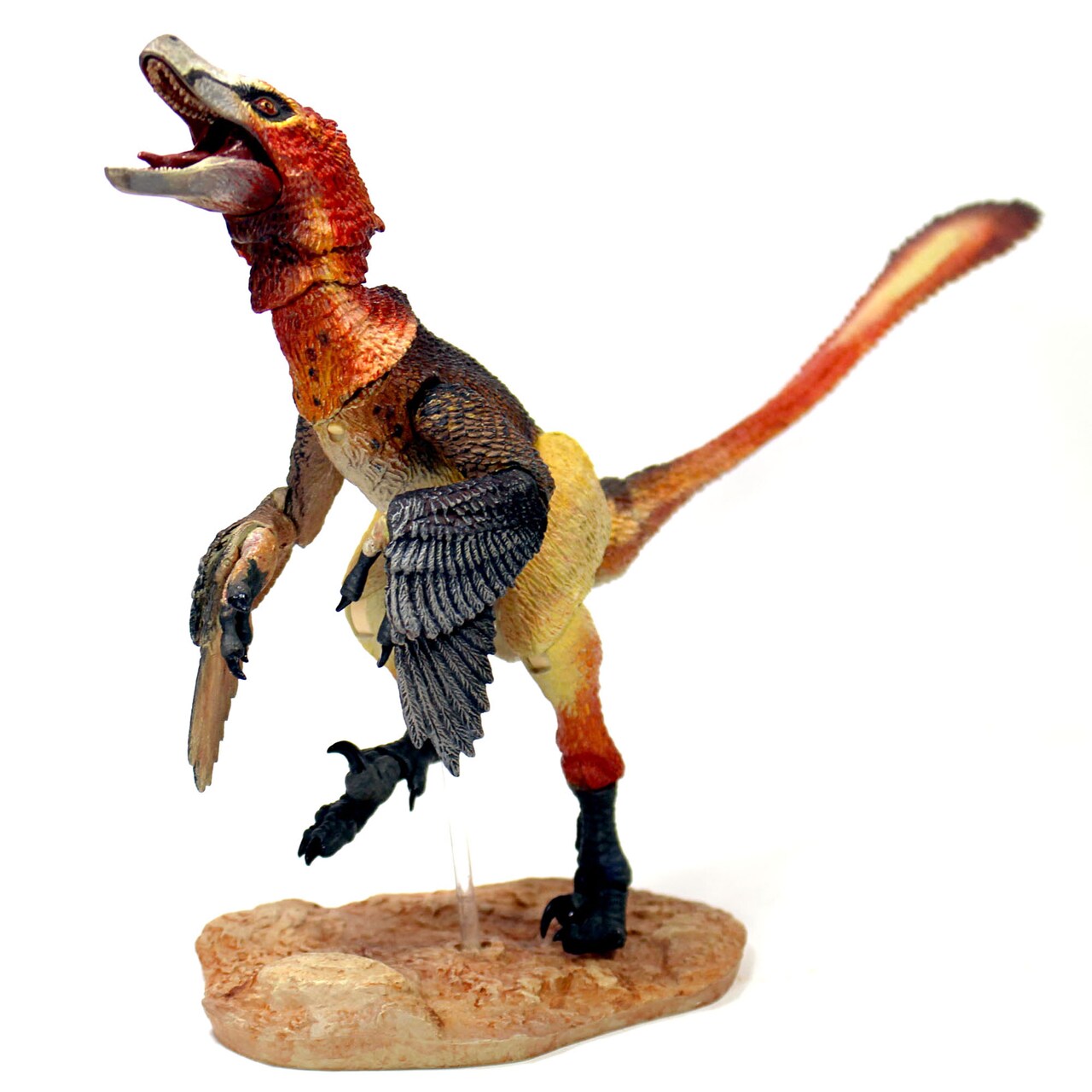 Beasts Of The Mesozoic: Velociraptor Mongoliensis Version 2- 1/6th Scale Dinosaur Action Figure - 12" Articulated Collectible Miniature, Hand-Painted
